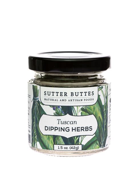 Tuscan Dipping Herbs Sutter Buttes Olive Oil Company
