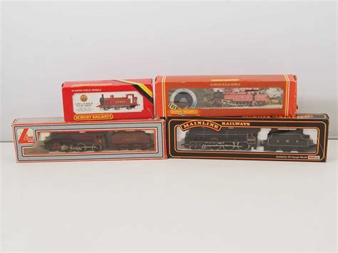 Lot 356 - A group of OO gauge steam locomotives by