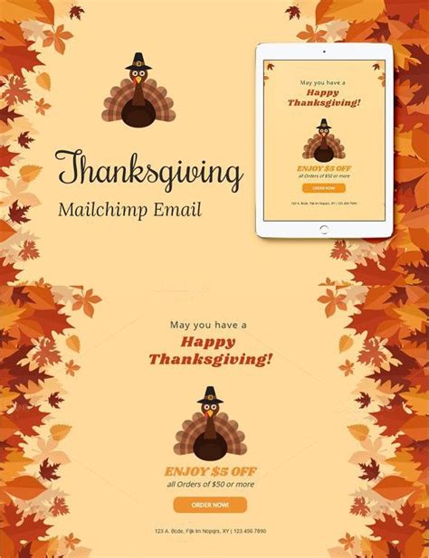 Thanksgiving Email Template