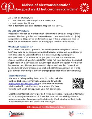 Invulbaar Online Dialyse Of Niertransplantatie Hoe Goed Werkt Het