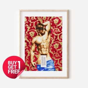 Male Nude Limited Edition Of A Naked Gay Art Print Full Etsy