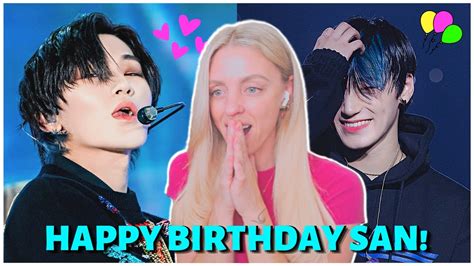 Happy Birthday San Come Enjoy Fan Cams Compilations With Me