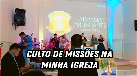 Mostrei Um Pouco De Como É O Culto Na Minha Igreja Youtube