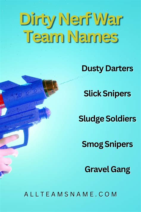 264 Hilarious Nerf War Team Names To Keep The Laughter Going All