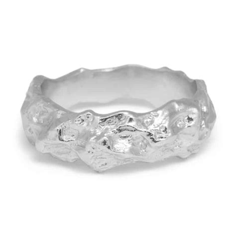 Pure By Nat Fingerring Smeltet Finish S Lvbelagt Butik Friis