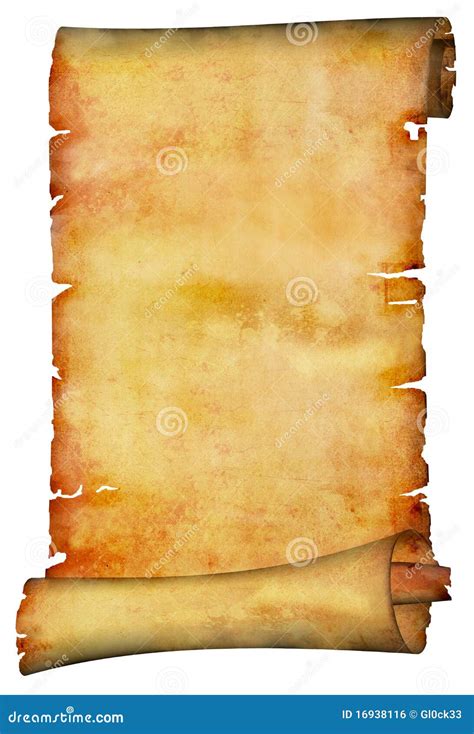 Ancient Paper Scroll Royalty Free Stock Image - Image: 16938116