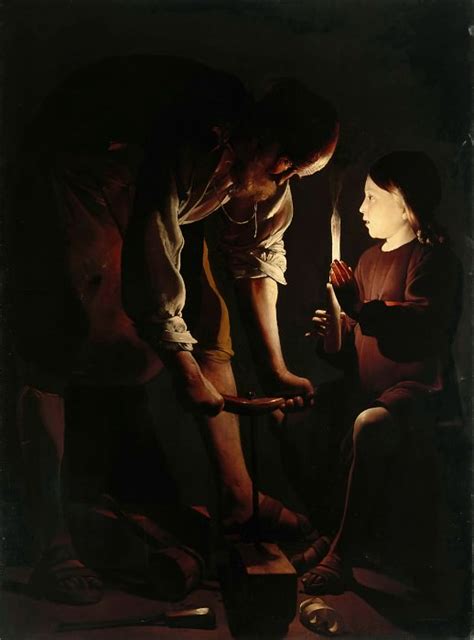 Georges de La Tour -- Saint Joseph the Carpenter — Part 2 Louvre