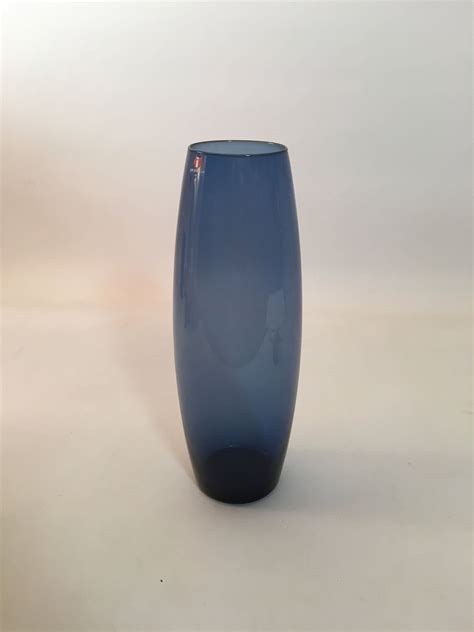 Tapio Wirkkala For Iittala Finland Blue Vase 2790 Etsy Blue Vase