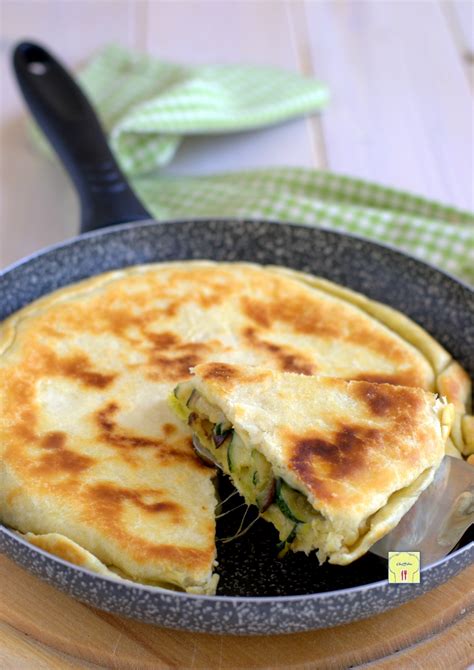 Focaccia Alle Zucchine In Padella Senza Lievitazione