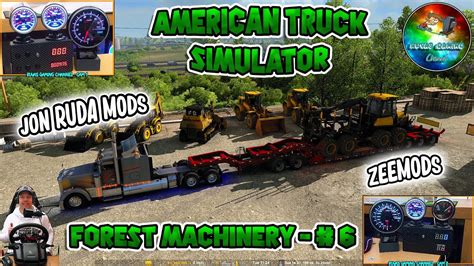 American Truck Simulator Forwarder T With Jon Rudas Mods And