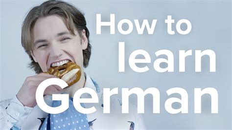 How to learn German fast - YouTube