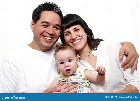 Familia Latina Feliz Foto De Archivo Imagen De Humano 13961764