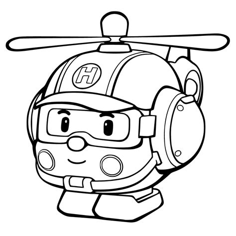 Robocar Poli Drawing At Getdrawings Free Download
