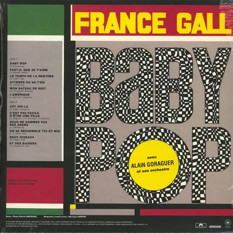 France Gall Baby Pop Vinyl Lp Us Reissue Hhv