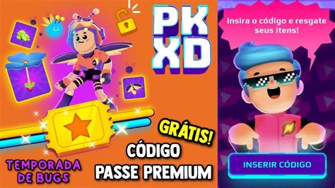 Pk Xd C Digo Passe Premium Gr Tis Temporada De Bugs Youtube