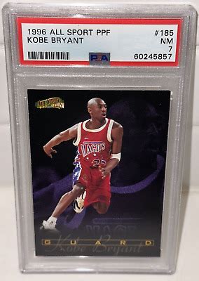 Scoreboard All Sport Ppf Kobe Bryant Rookie Rc Psa Lakers