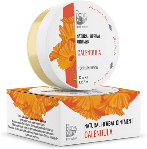 Benepura Calendula Ointment Natural Wound Healing Ointment For Wounds