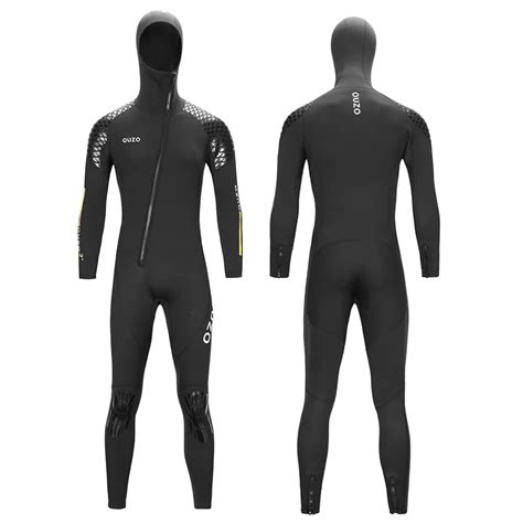 Traje De Buceo De 3mm Para Hombre Traje De Neopreno Con Capucha Pesca