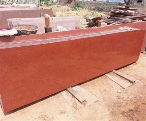 Slab Lakha Red Granite 18 Mm Rs 95 Square Feet Rms Stonex Id