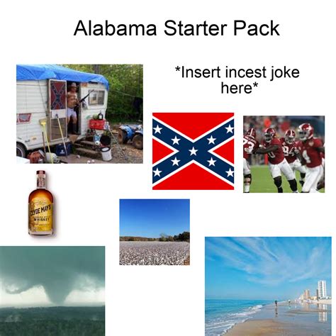 Making A Starterpack For Every State In The Us Part 34 Alabama R