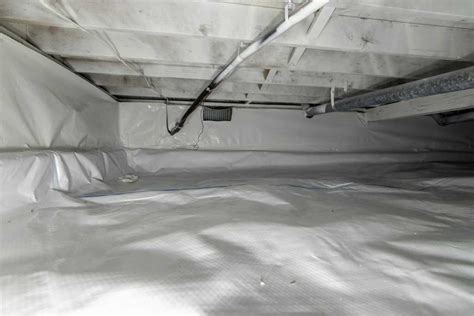 Crawl Space Repair Wow Vapor Barrier Installed In Brick Nj Cleanspace Vapor Barrier