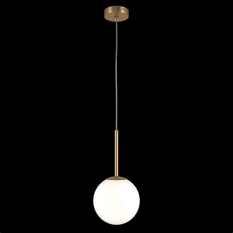 Lampadario Minimal Basic Form Medio In Metallo Oro Luce E Diffusore