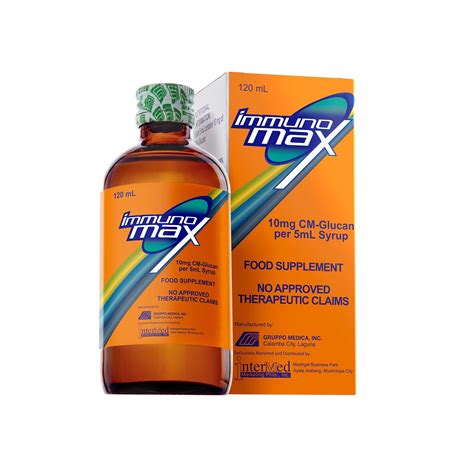 Immunomax Syrup 120ml Iloilo Supermart Online Aton Guid Ini