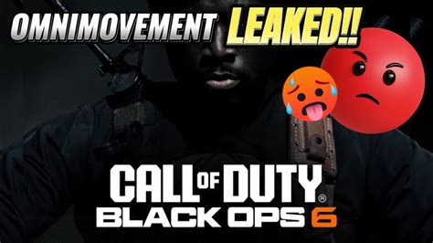 Black Ops Leaks Omnimovement Youtube