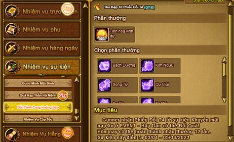 Chuỗi Sự Kiện Đầu Tuần Siêu Hấp Dẫn 10 04 12 04 Gunny Hóng Tin Tức Hot