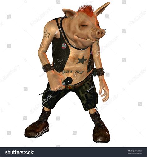 Rock Pig Stock Photo 48635551 Shutterstock