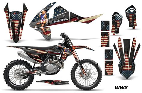 2016 SX F XC F 250 350 450 KTM Motocross Graphic Decal Sticker Kit