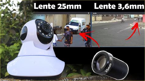 Lente Mm Na C Mera Ip Robozinho Teste Comparativo Youtube