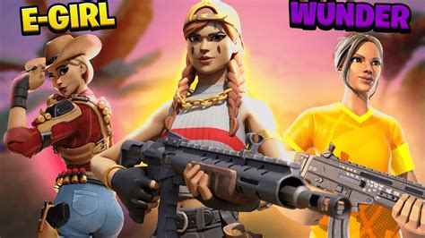 So I Played Fortnite With Wunder And A Gamer Girl Youtube