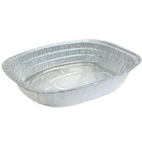 50 Pack Disposable Durable Oval Roaster Pan Turkey Roasting Pans Extra Large Heavy Duty