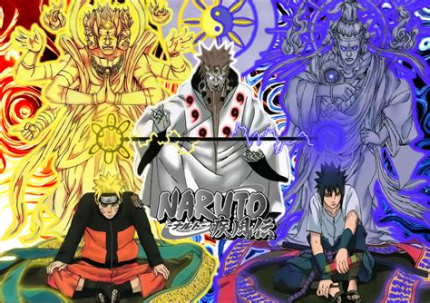 Naruto, Hagoromo and Sasuke Wallpaper by SoulReaper919 on DeviantArt