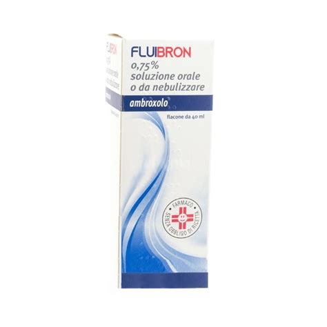 Chiesi Farmaceutici Fluibron Mg Ml Soluzione Orale O Da