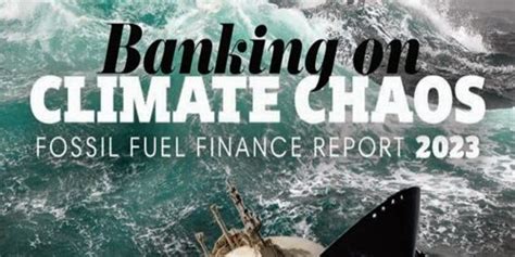 Banking On Climate Chaos Fossil Fuel Finance Report 2023 China Water