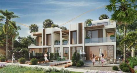 Damac Lagoons Monte Carlo Mykonos Townhouse Villas Sale Dubai