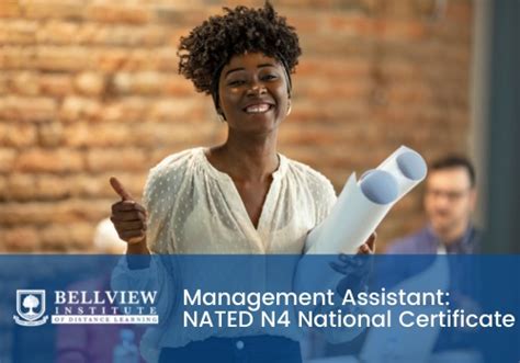 Management Assistant Nated N4 National Certificate Bellview Institute Of Distance Learning