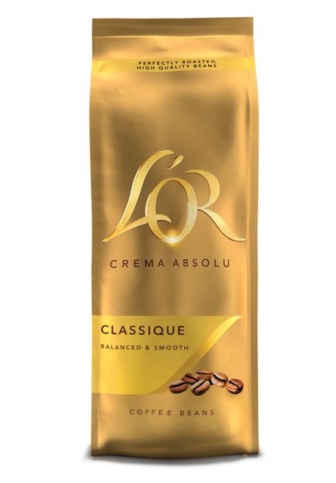 Кава в зернах L’OR Crema Absolute Classique 500гр- coffeeynya.ua