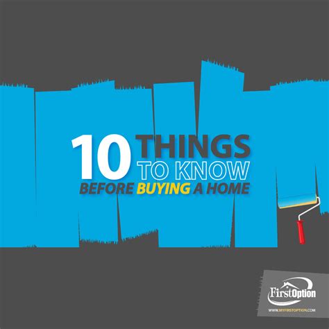 10 Things To Know Before Buying A Home In 2016