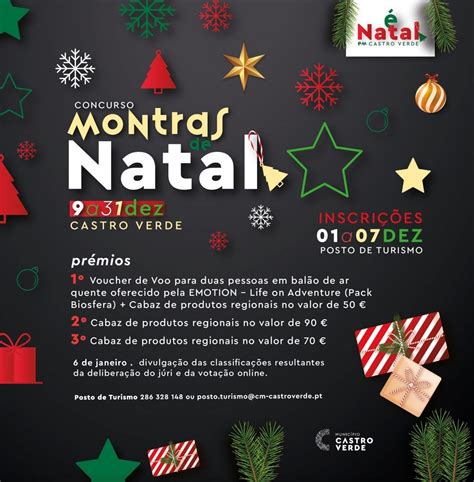 R Dio Castrense Castro Verde Promove Concurso De Montras De Natal