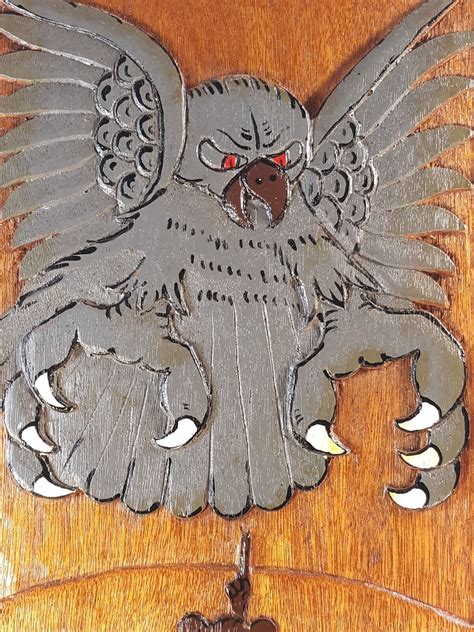 Rare Vintage 1970's "The Last Great Act Of Defiance" Hand Carved Wood