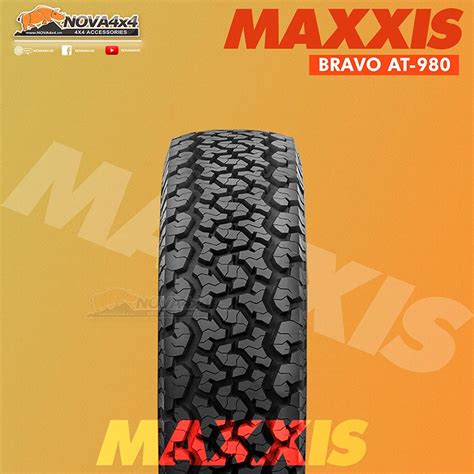 Lốp All Terrain Maxxis Bravo AT980 - Made in Thailand - Nova4x4