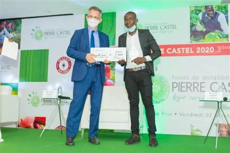 C Te D Ivoire Remise Du Prix Pierre Castel De Solibra Abidjantv Net