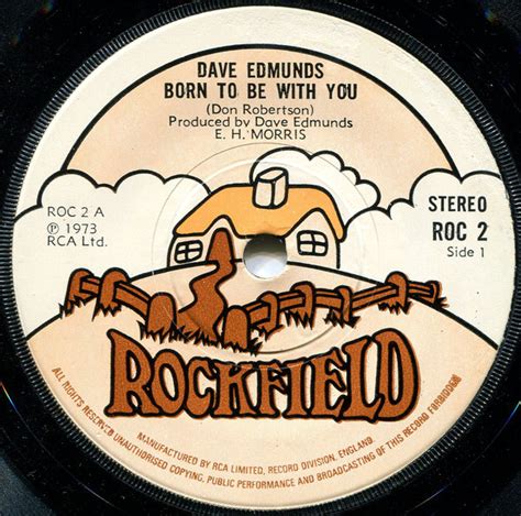 Dave Edmunds Born To Be With You 7 Inch Vinyl Single 7 Inch Record 45 Record Vinyl