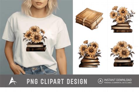 Book Border Png Clipart Design Graphic By Allisonsuns · Creative Fabrica