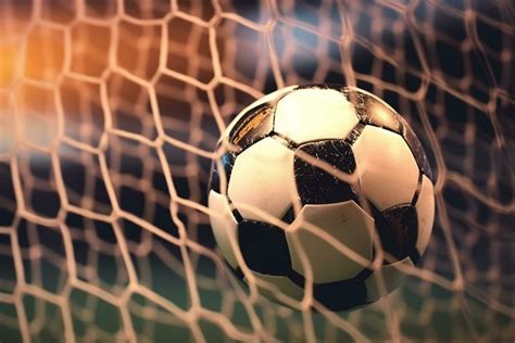 Soccer ball in goal.Generative Ai. 29555480 Stock Photo at Vecteezy