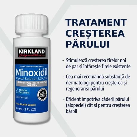 Solutie Kirkland Minoxidil Tratament Impotriva Caderii Parului