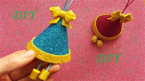 🎄DIY🎄КОЛОКОЛЬЧИКИ из фоамирана Новогодние Украшения🎄Christmas tree ...